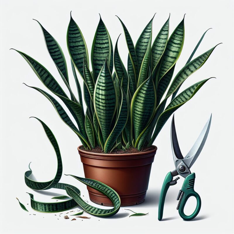 Can You Prune A Snake Plant