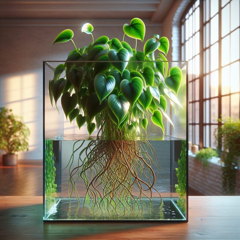 Can You Put A Pothos Plant In A Fish Tank