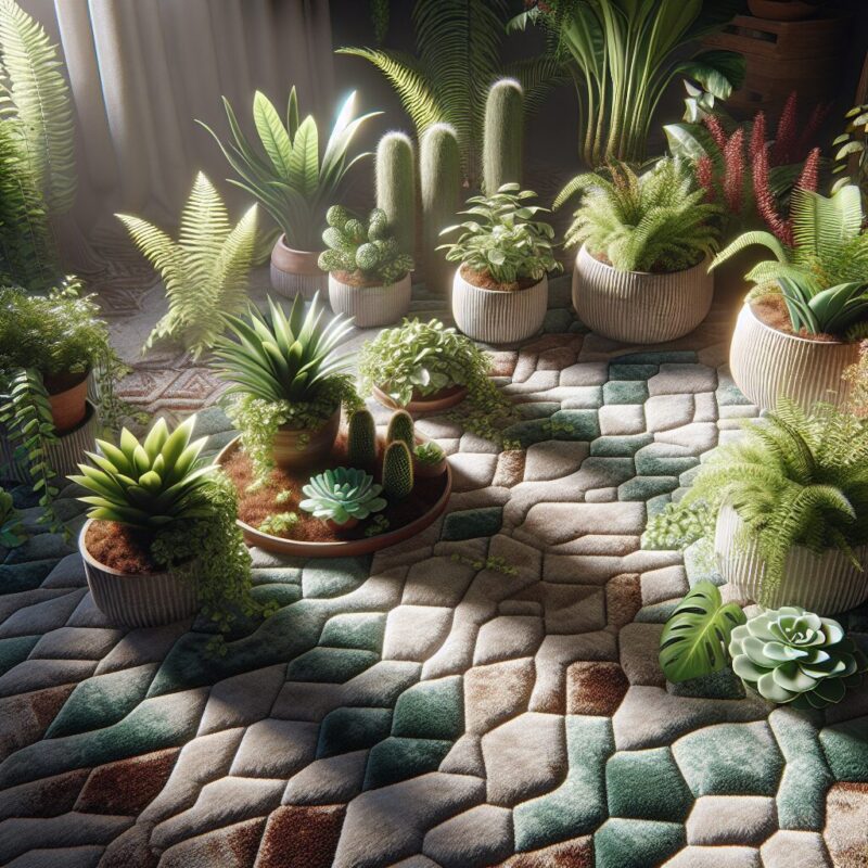 Can You Put Indoor Plants On Carpet