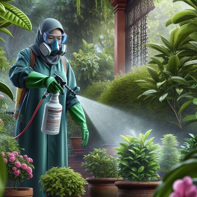 Can You Spray Triazicide On Plants