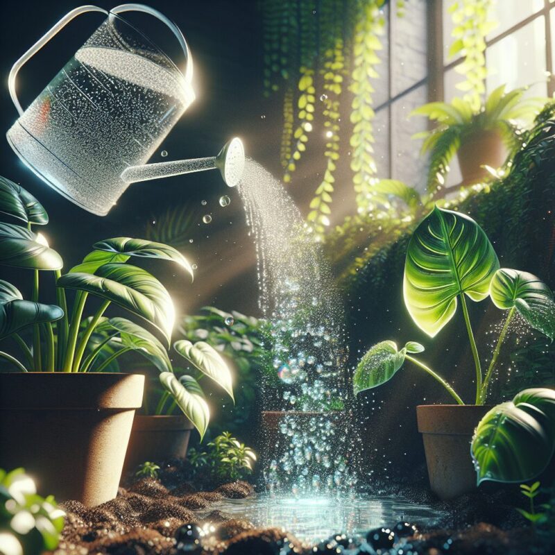 Can You Water Plants With Sparkling Water