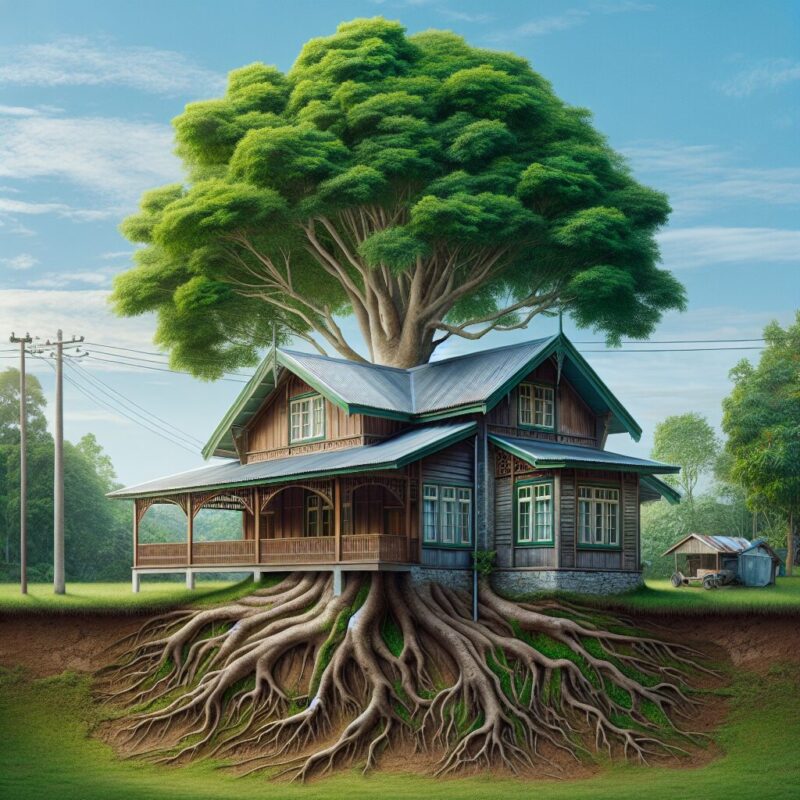 How Close To House Can You Plant A Tree