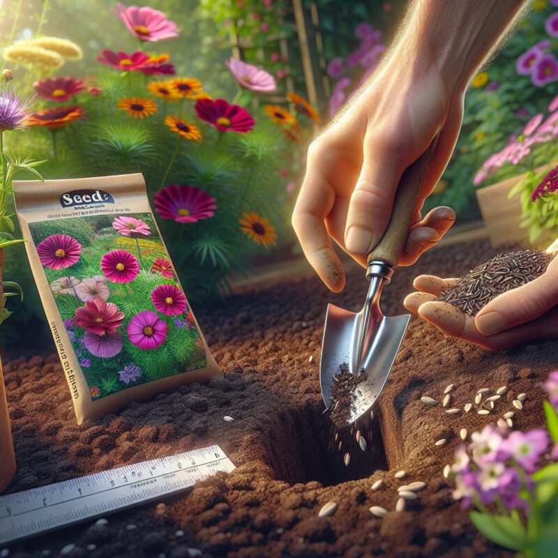 How Deep To Plant Flower Seeds