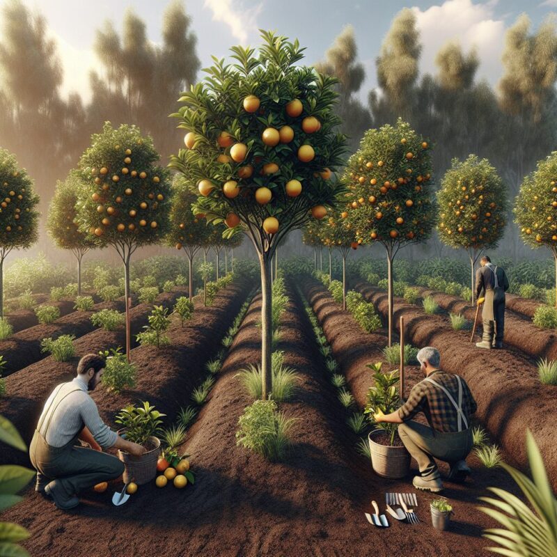 How Far Apart To Plant Citrus Trees