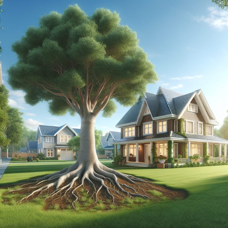 How Far To Plant Oak Tree From House