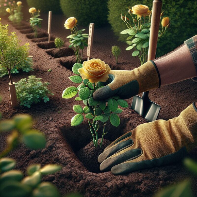 How Far To Plant Roses Apart