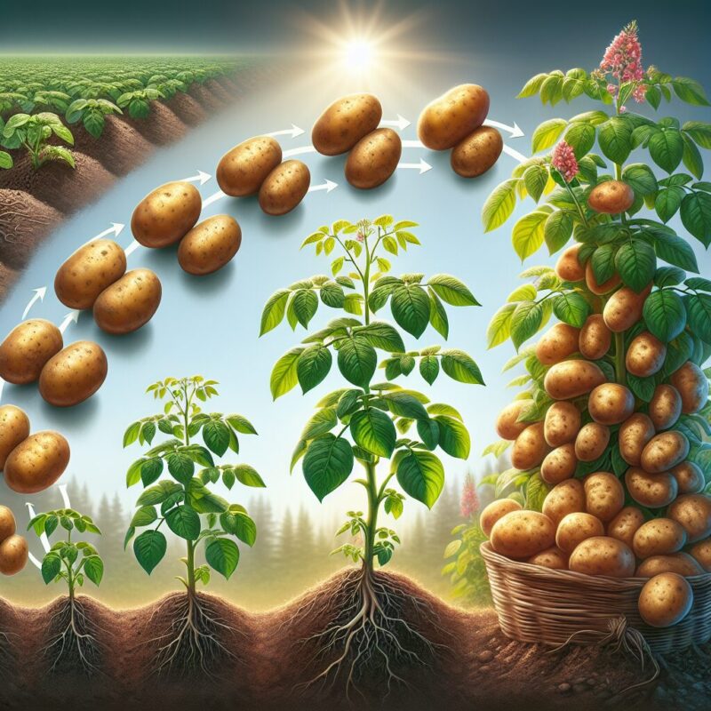 How Many Potatoes Can You Get From One Plant