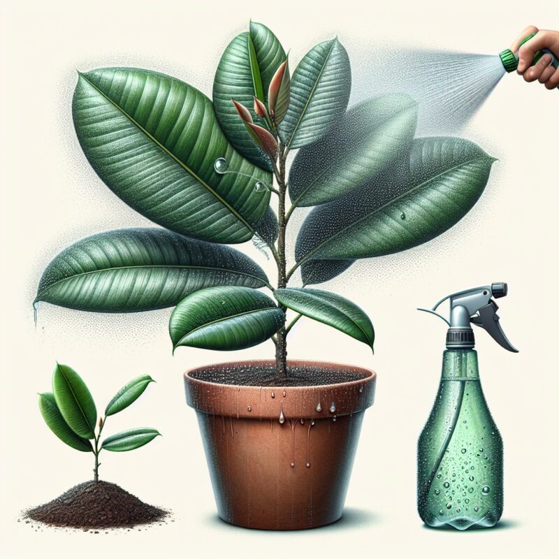 How Much To Water Rubber Plant