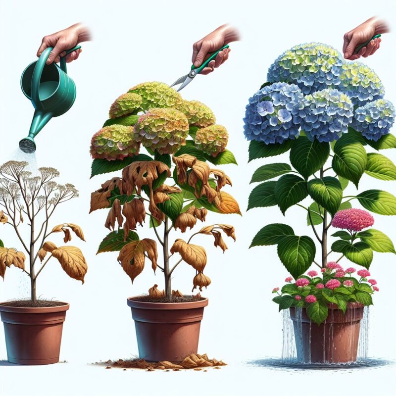 How To Bring Hydrangea Plant Back To Life