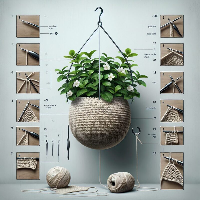 How To Crochet A Hanging Plant