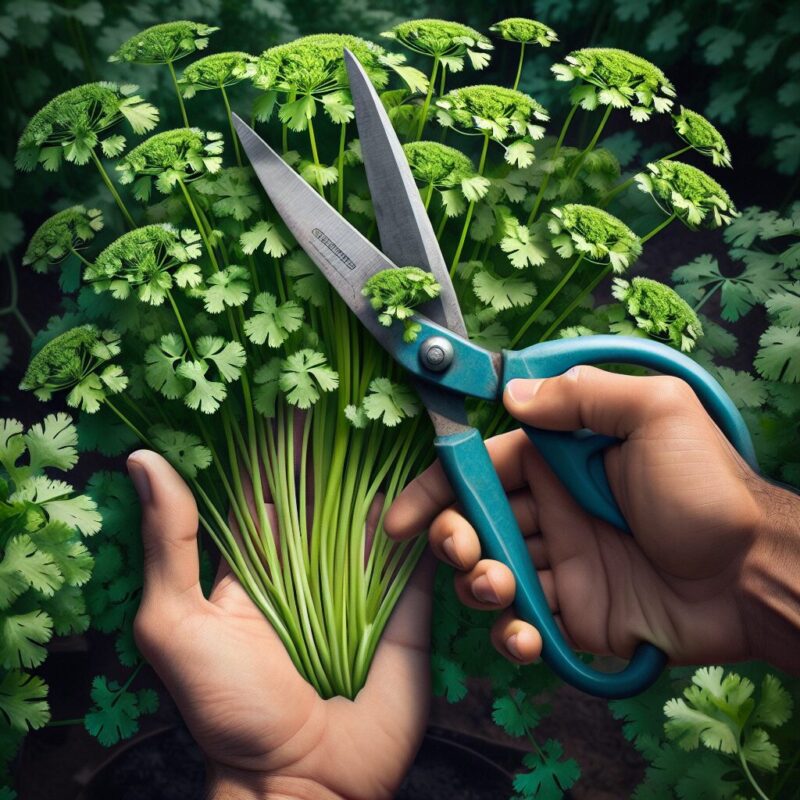 How To Cut Cilantro Plant So It Keeps Growing
