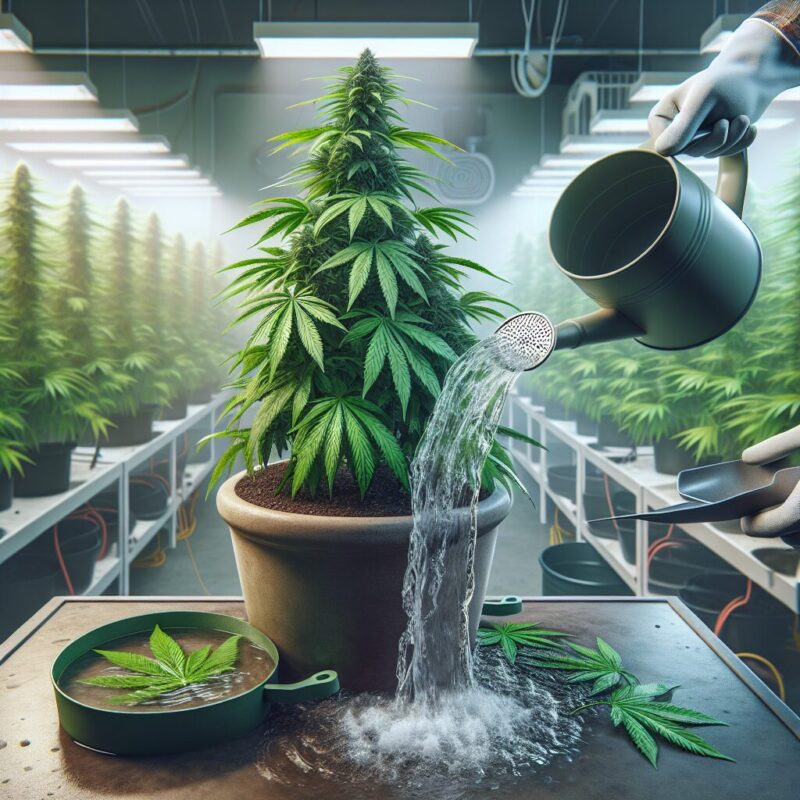 How To Flush Marijuana Plant