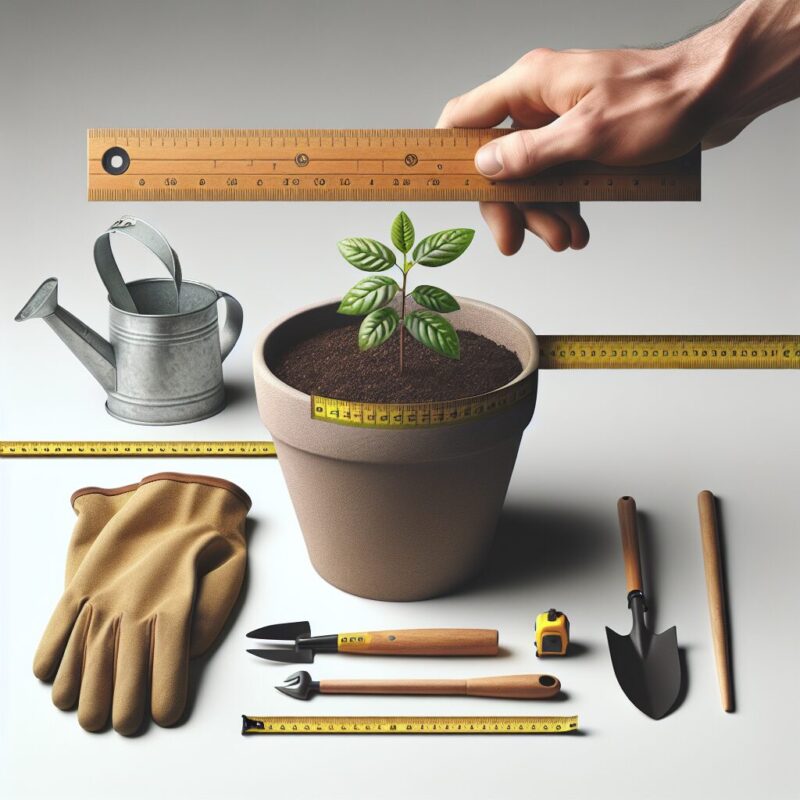 How To Measure A Pot For A Plant