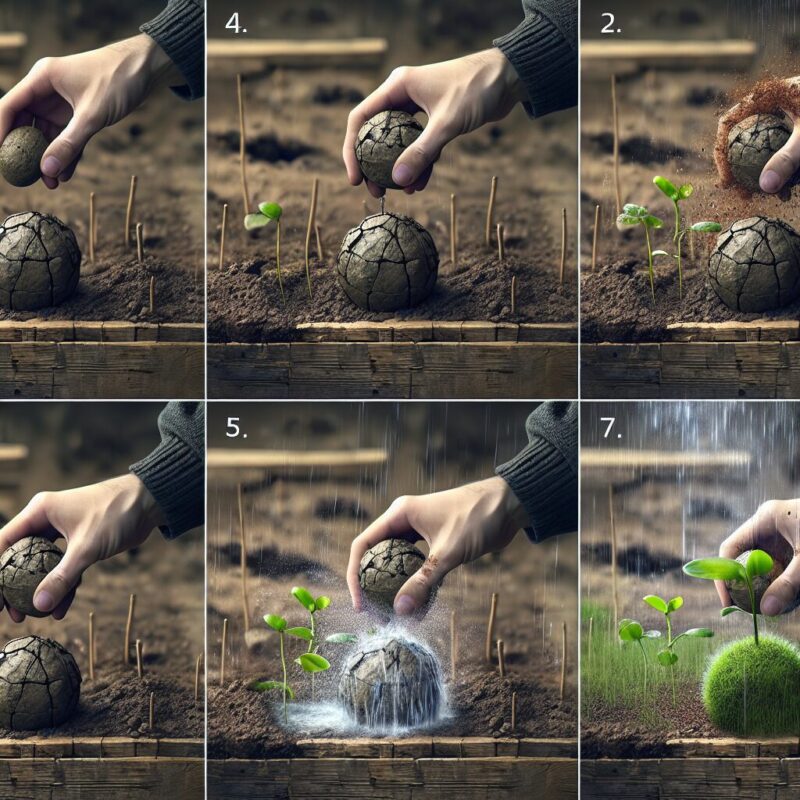 How To Plant A Seed Bomb