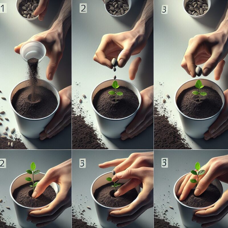 How To Plant A Seed In A Cup