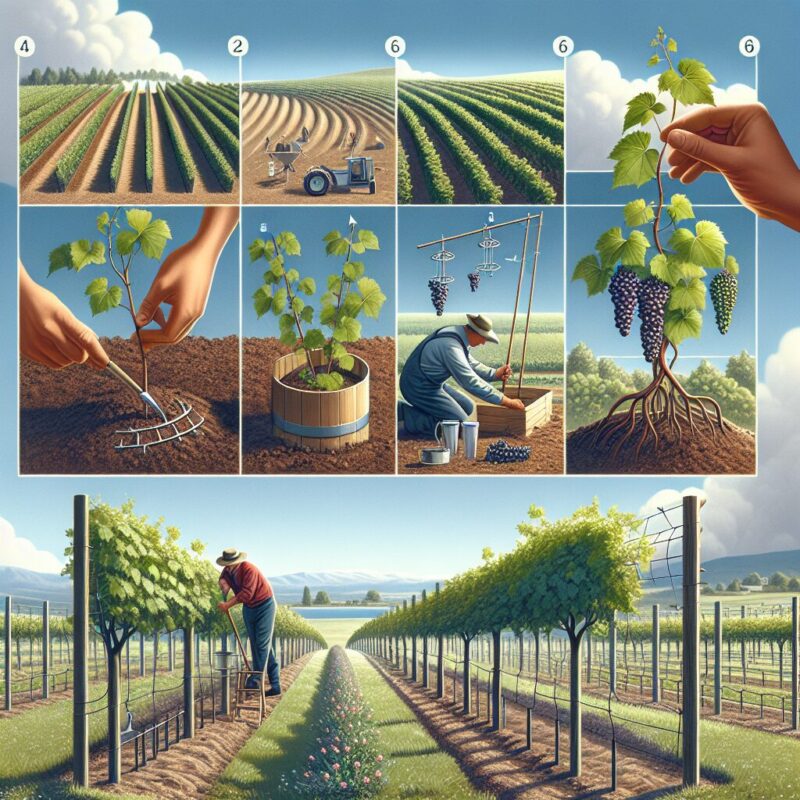 How To Plant A Vineyard