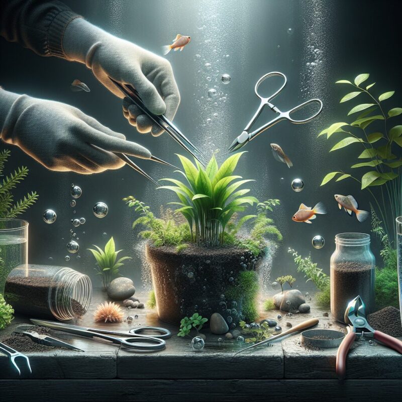 How To Plant Aquarium Plants In Pots