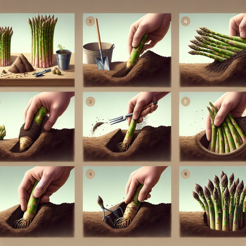 How To Plant Asparagus Bare Root
