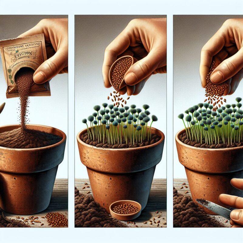 How To Plant Bachelor Button Seeds In A Pot