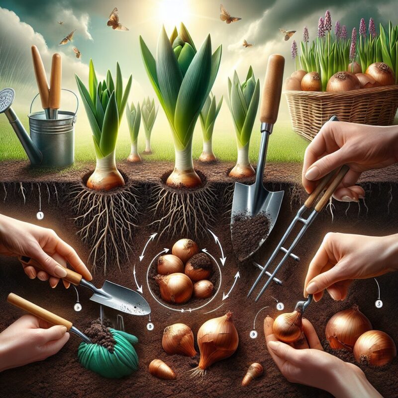 How To Plant Bulbs That Have Sprouted