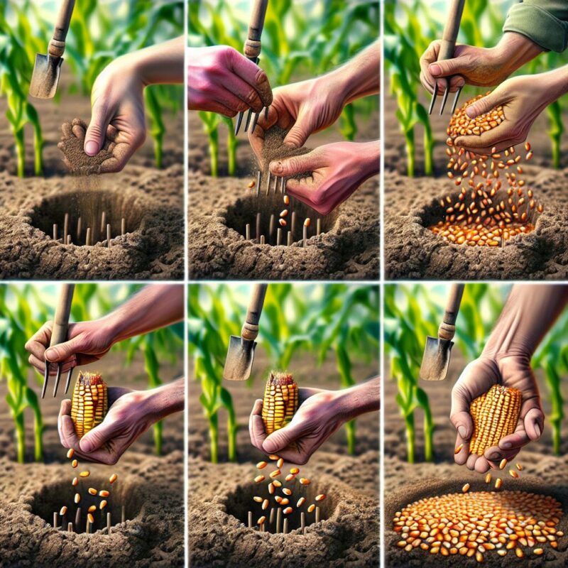 How To Plant Corn Without A Planter