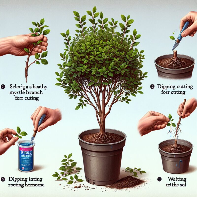 How To Plant Crape Myrtle From Cutting