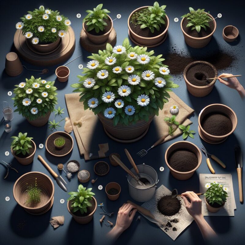 How To Plant Daisies In A Pot