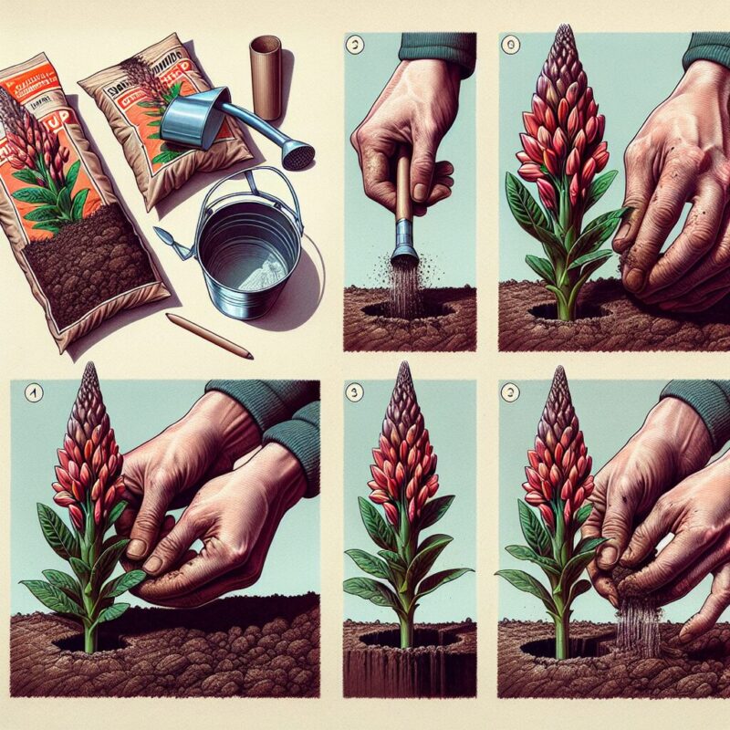 How To Plant Flower Rocket