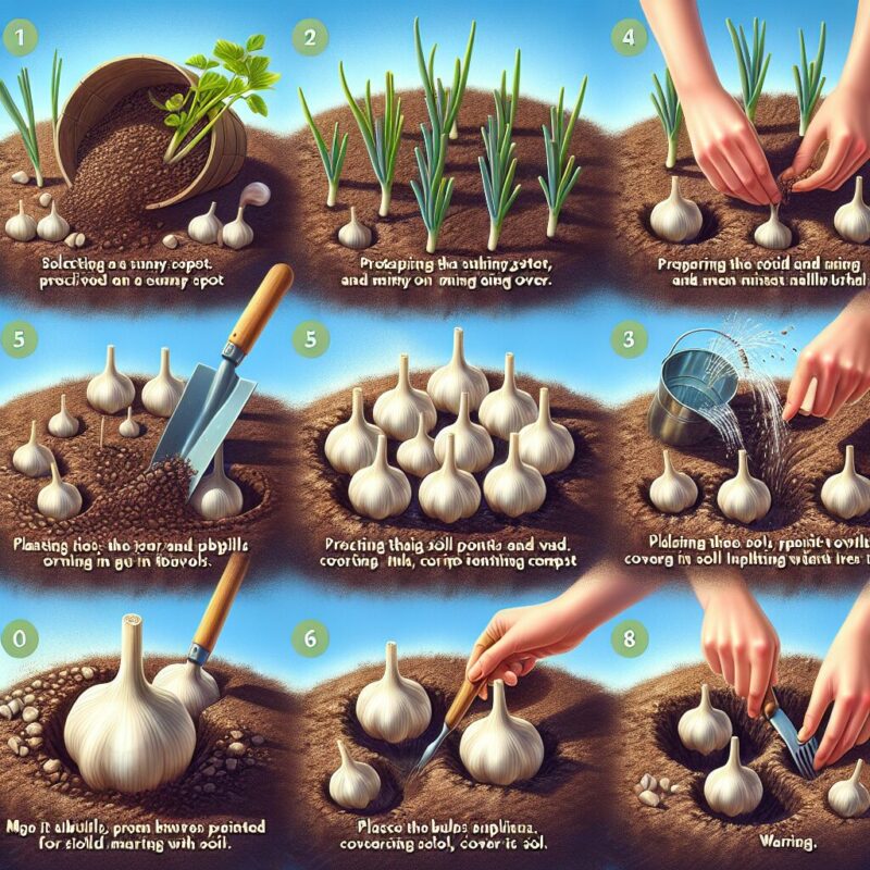 How To Plant Garlic Bulbils