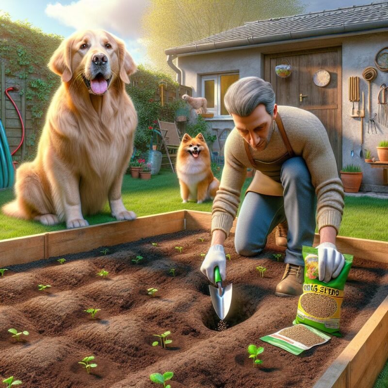 How To Plant Grass Seed With Dogs