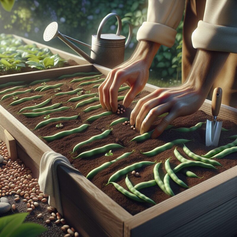 How To Plant Green Beans In A Raised Bed