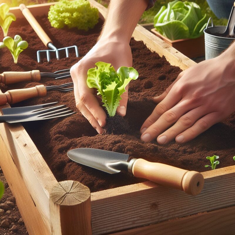 How To Plant Lettuce In Raised Beds