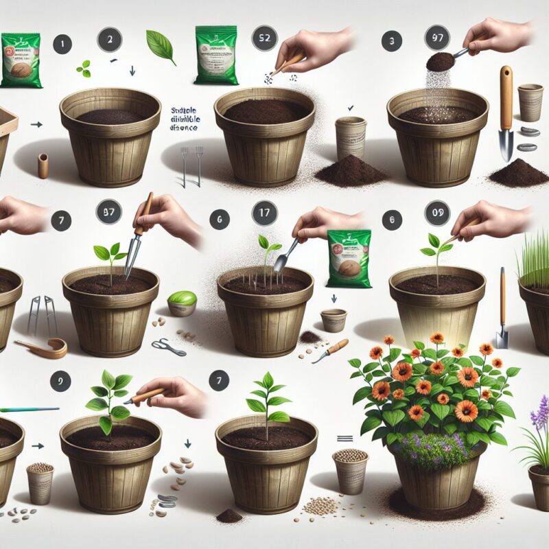 How To Plant Multiple Plants In One Pot