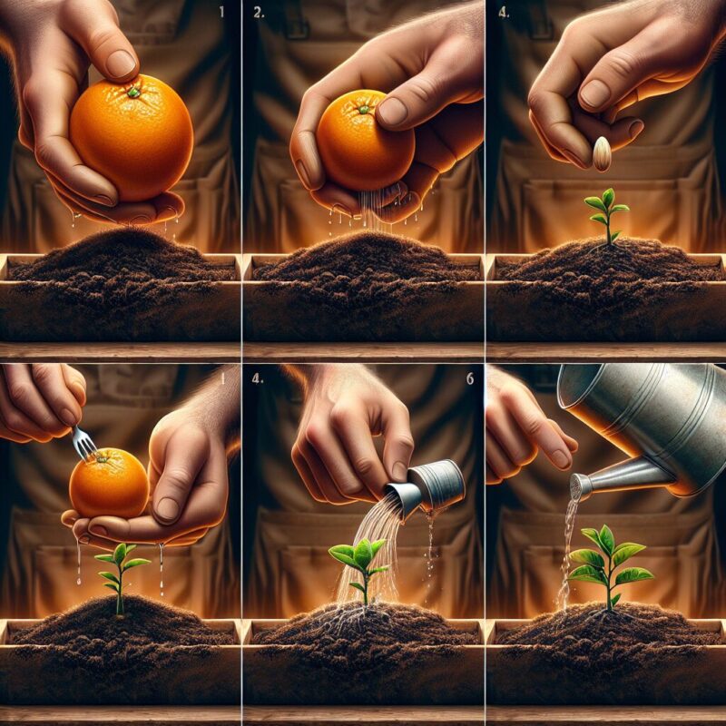 How To Plant Orange Tree Seeds