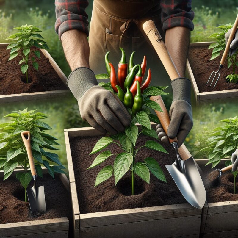 How To Plant Peppers In A Raised Bed