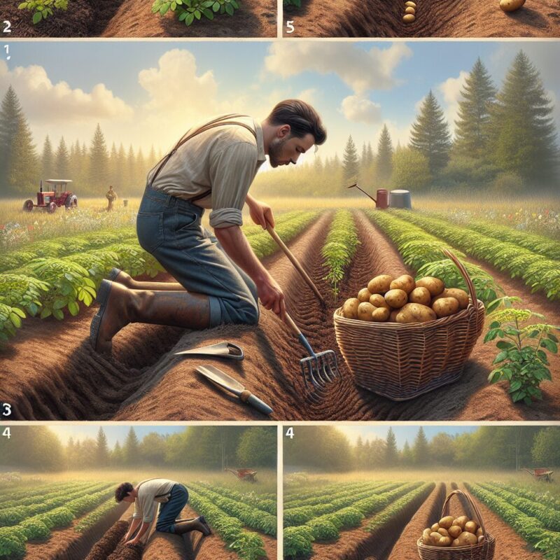 How To Plant Potatoes In Michigan