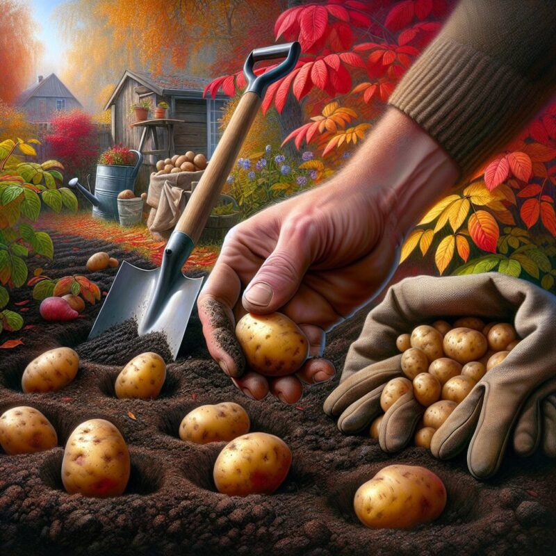 How To Plant Potatoes In The Fall