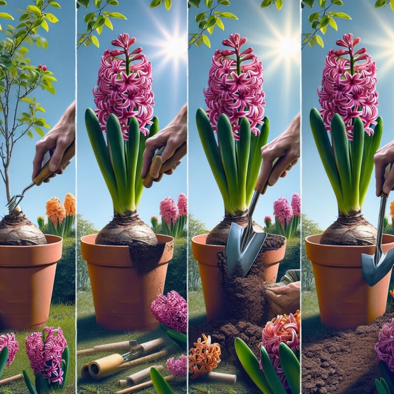 How To Plant Potted Hyacinth Outside