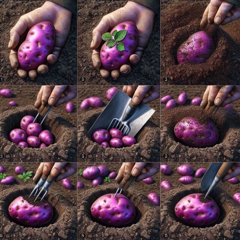 How To Plant Purple Potatoes