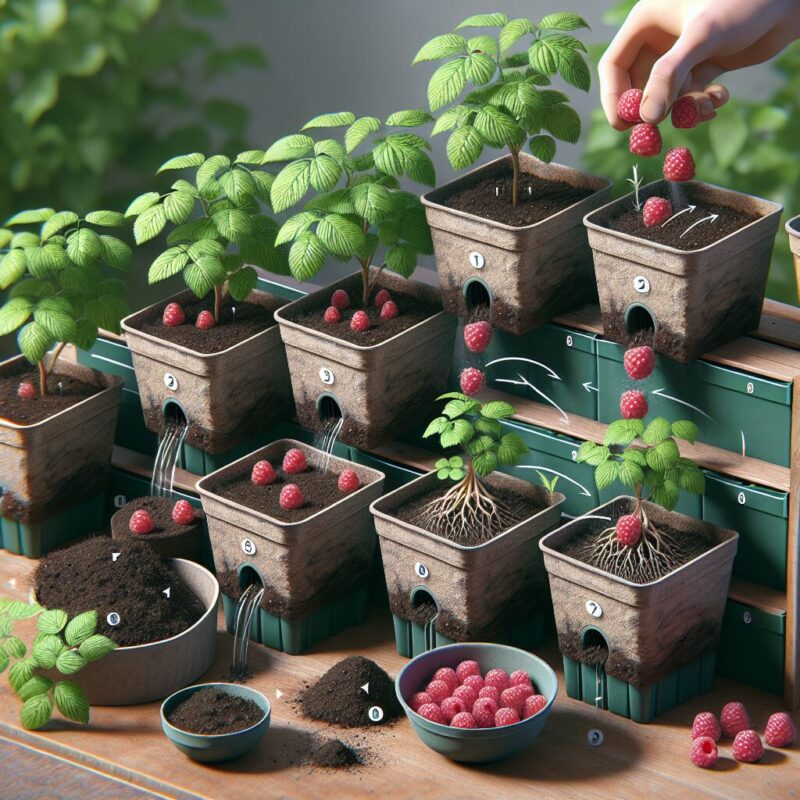 How To Plant Raspberries In Containers