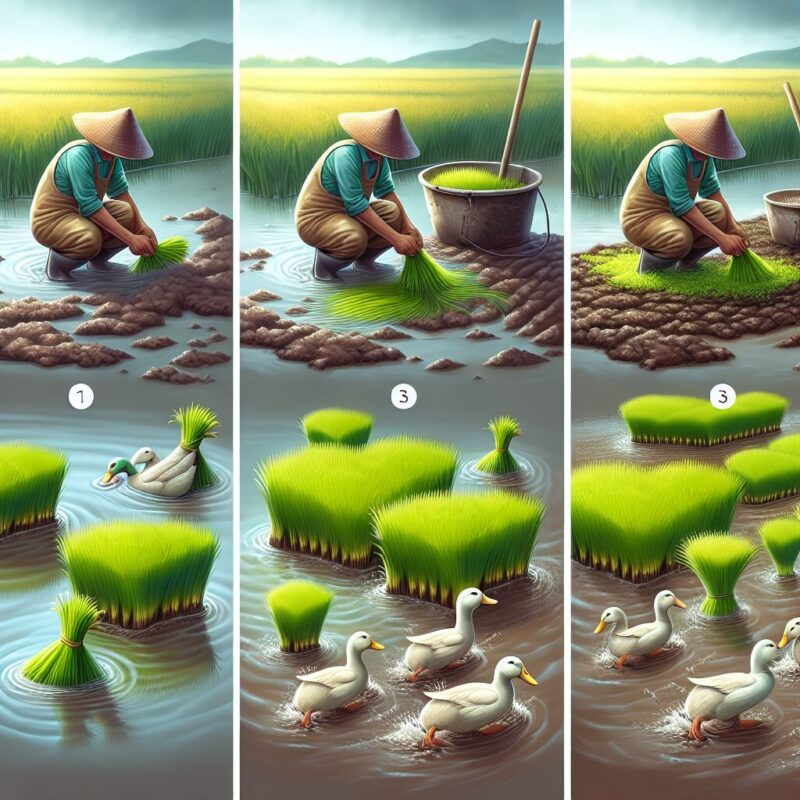 How To Plant Rice For Ducks