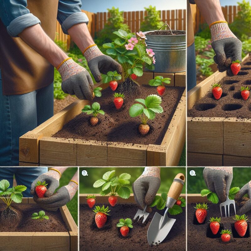 How To Plant Strawberries In Raised Beds