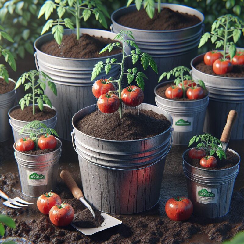 How To Plant Tomatoes In 5 Gallon Buckets