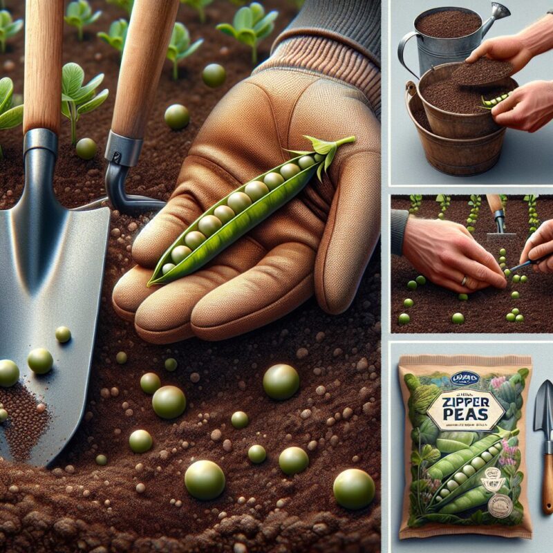 How To Plant Zipper Peas
