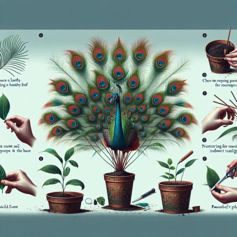How To Propagate Peacock Plant