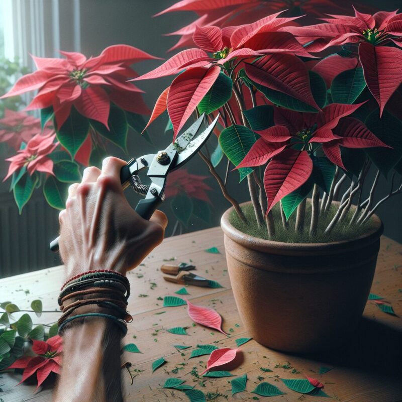 How To Prune A Poinsettia Plant