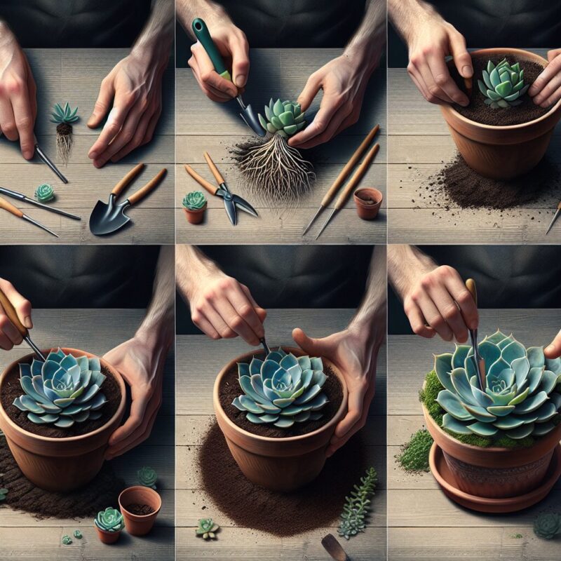 How To Repot A Succulent Plant