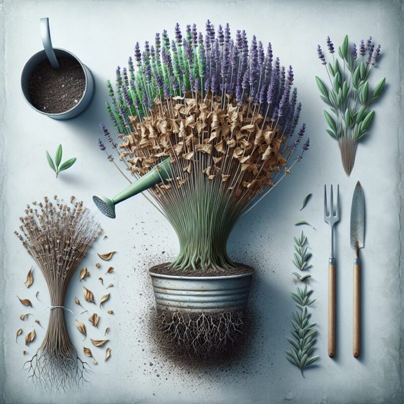 How To Revive Dried Lavender Plant