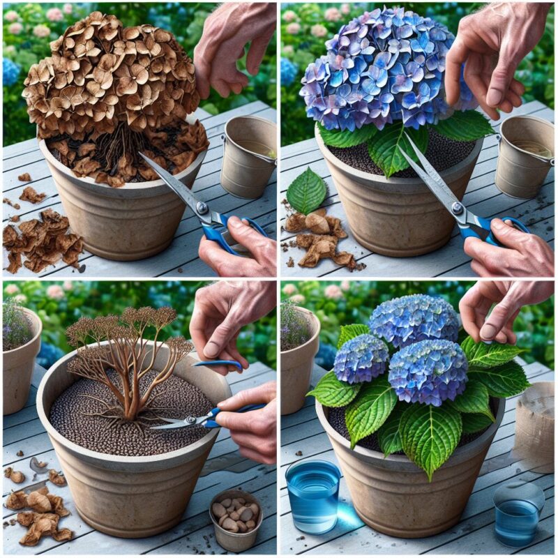 How To Save Dying Hydrangea Plant