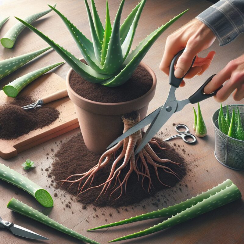 How To Split Aloe Plant